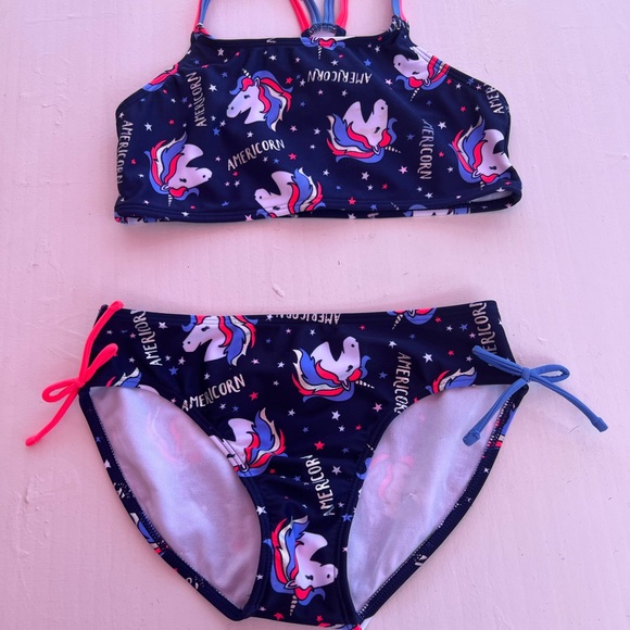 GIRLS UNICORN BIKINI - Picture 13 of 15